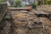 Bridge damage to the top slab requiring repair and bridge strengthening