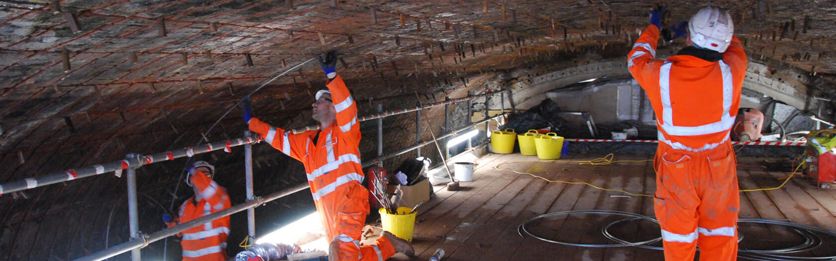 Goldhawk Bridge repair services including arch strengthening