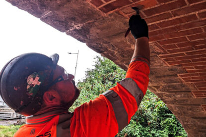 Traditional heritage pointing and surface repairs